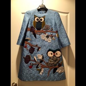 Dolce & Gabbana embellished dress (owl theme)